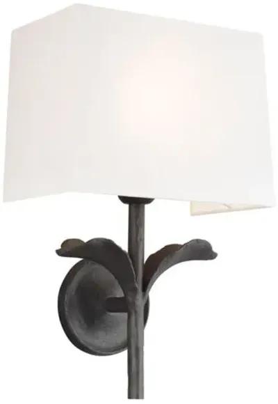 Visual Comfort - Georgia Sconce - Aged Iron - Black