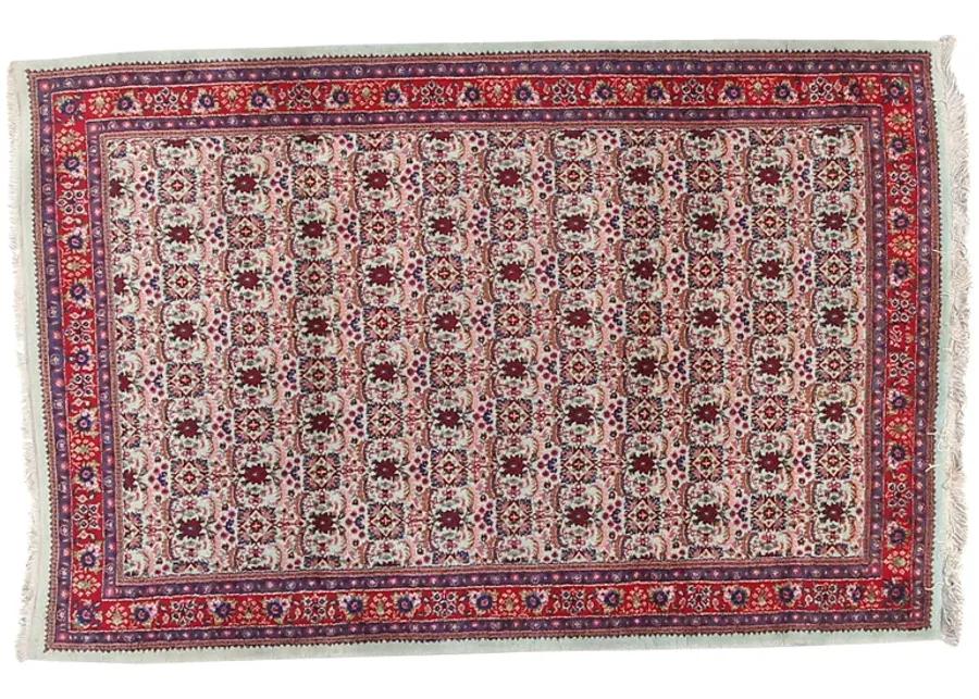 Persian Rug - 4'7" x 6'8" - F.J. Kashanian - Red - Red