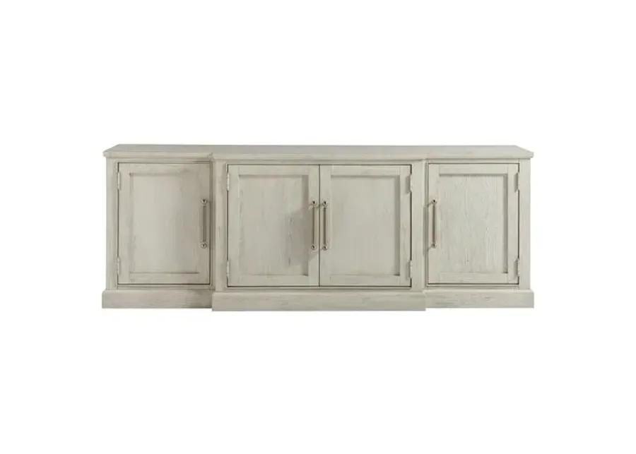 Coastal Living Havelock Media Console - White - Ivory