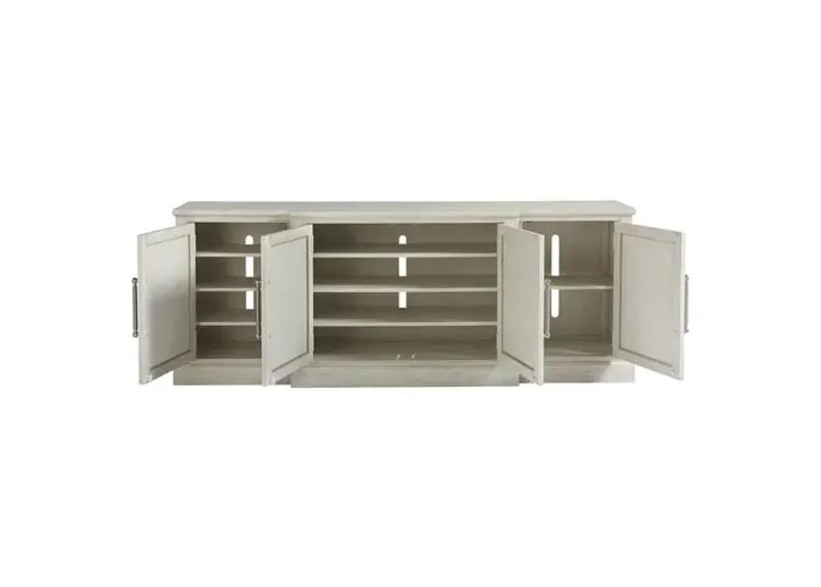 Coastal Living Havelock Media Console - White - Ivory