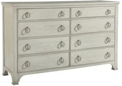 Coastal Living Bells 8-Drawer Dresser - White - Ivory