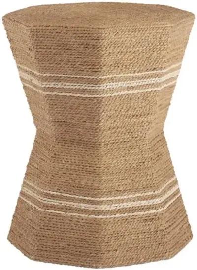 Coastal Living Woven Side Table - Natural - Beige