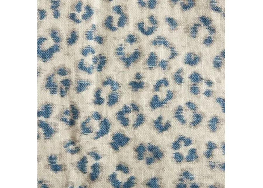 Carrie Leopard Duvet Cover - Blue