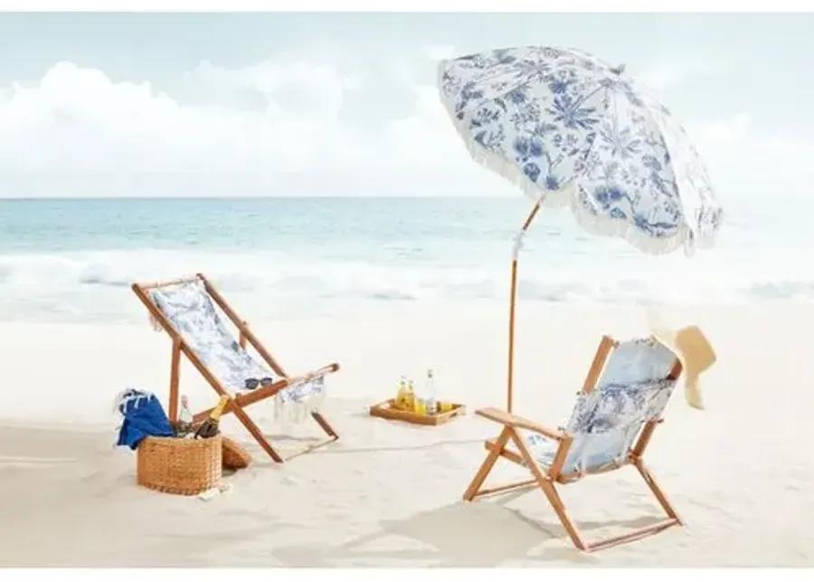 Elodie Sling Beach Chair - Chinoiserie