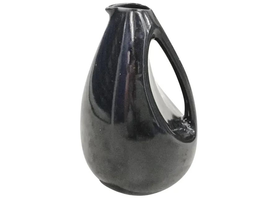 Mid-Century Modern-Style Pitcher - Vermilion Designs - black