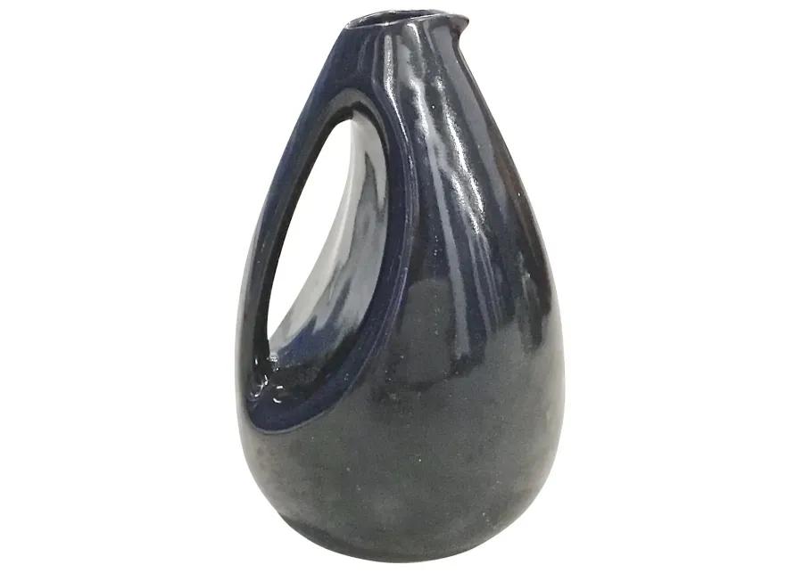 Mid-Century Modern-Style Pitcher - Vermilion Designs - black