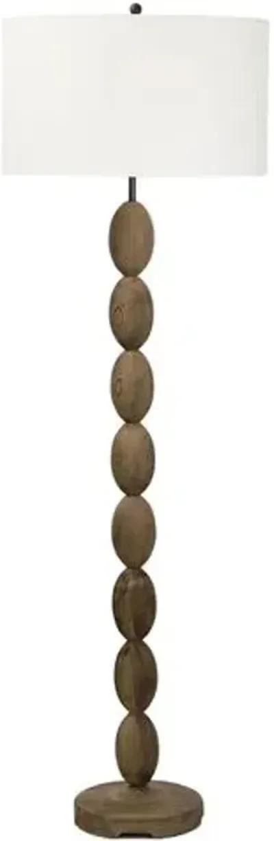 Coastal Living Buoy Floor Lamp - Natural - Regina Andrew