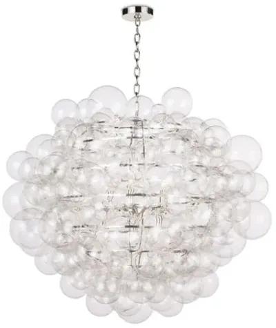 Nimbus Chandelier - Clear/Polished Nickel - Regina Andrew