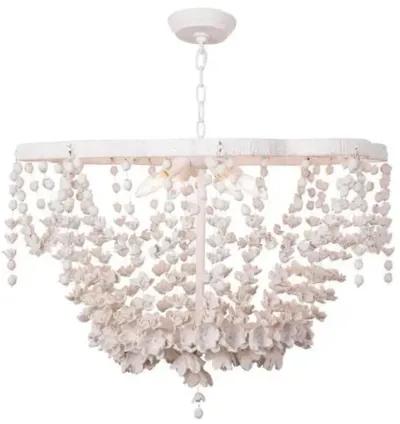 Vanessa Basin Chandelier - White - Regina Andrew