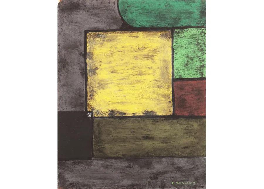 Green & Yellow Abstract - Carlos Sanchez - McNaught Fine Art