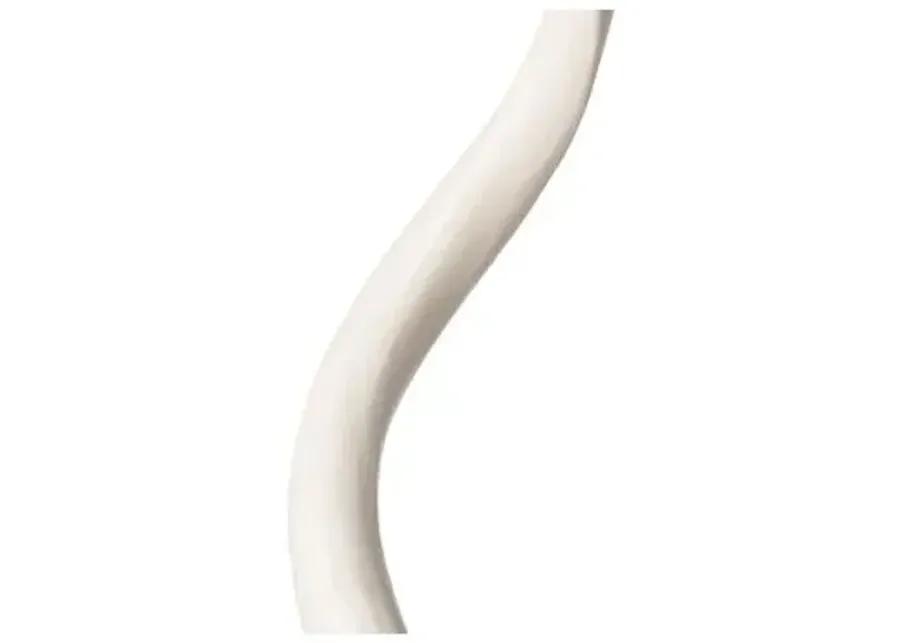 31" Kudu Horn on Stand - Off-White - Ngala Trading Co.