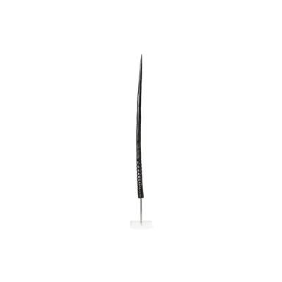 40" Gemsbok Horn on Stand - Black - Ngala Trading Co.