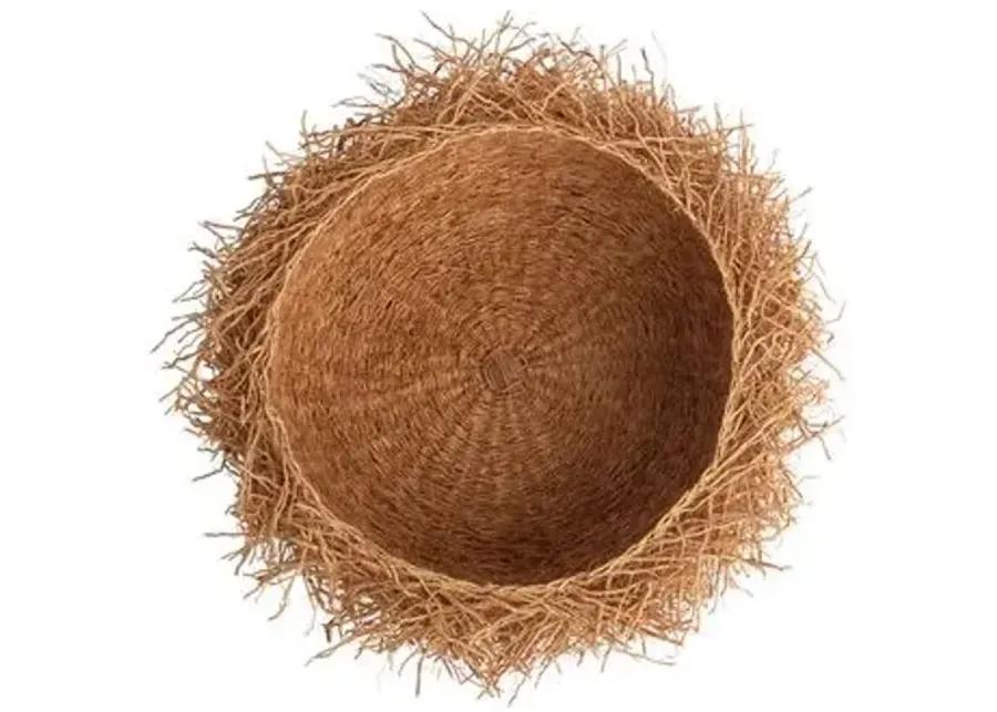 Vetiver Decorative Basket - Natural - Ngala Trading Co. - Brown