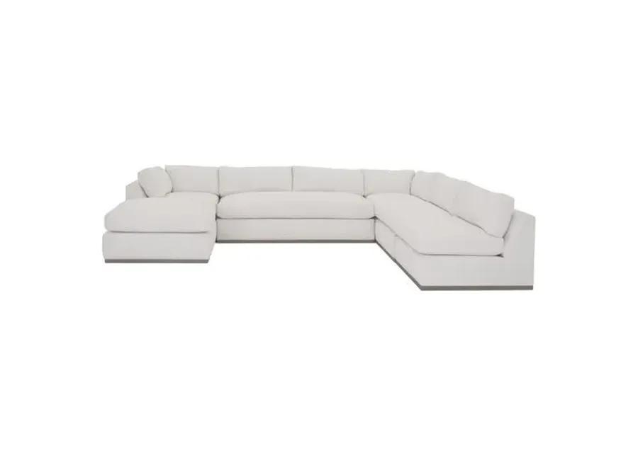 Pratt Crypton 5-Pc Sectional - White