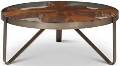 Candess Coffee Table - Galvanized Gray