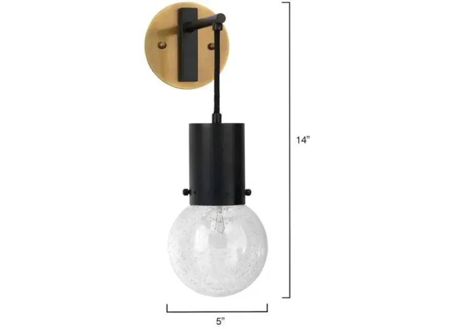 Strada Pendant Sconce - Oil-Rubbed Bronze - Jamie Young Co. - Black