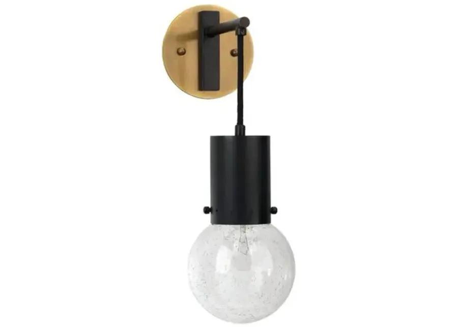 Strada Pendant Sconce - Oil-Rubbed Bronze - Jamie Young Co. - Black