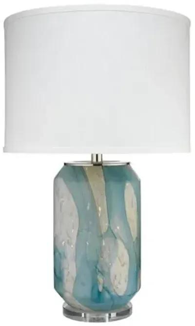 Helen Table Lamp - Pale Blue - Jamie Young Co.