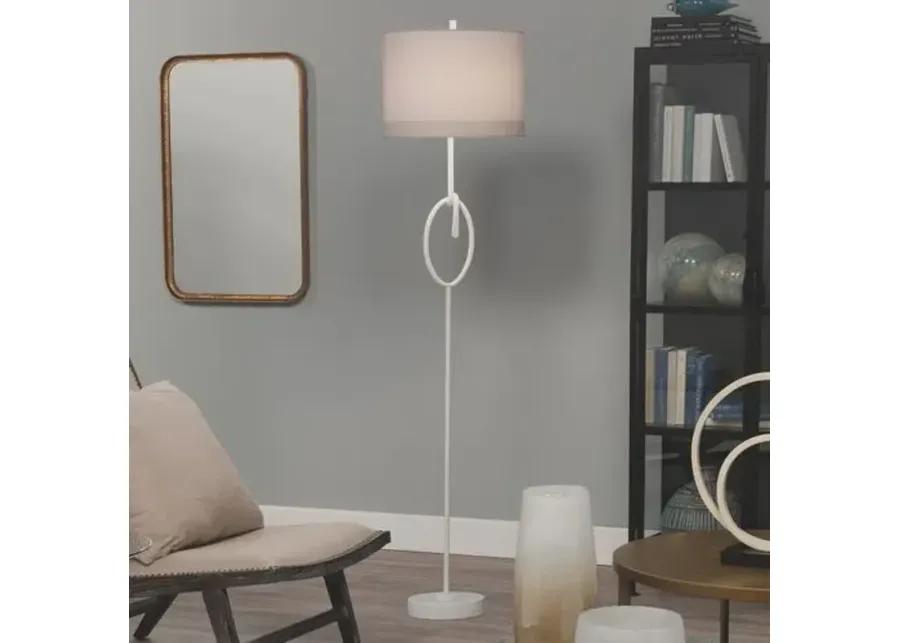 Knot Floor Lamp - White - Jamie Young Co.