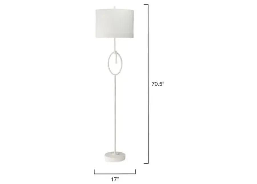 Knot Floor Lamp - White - Jamie Young Co.