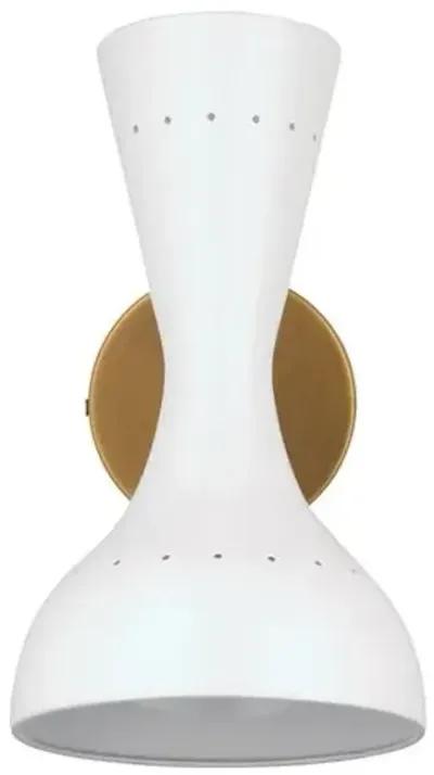 Pisa Sconce - White - Jamie Young Co.