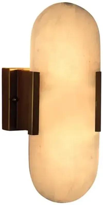 Delphi Sconce - Antiqued Brass - Jamie Young Co.