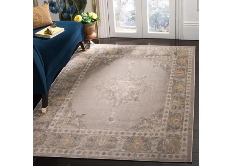 Macey Indoor/Outdoor Rug - Gray/Gold - Gray