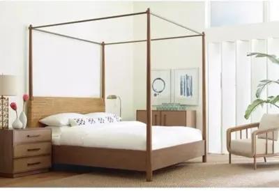 Gemma Canopy Bed - Smooth Mesa - Brownstone Furniture