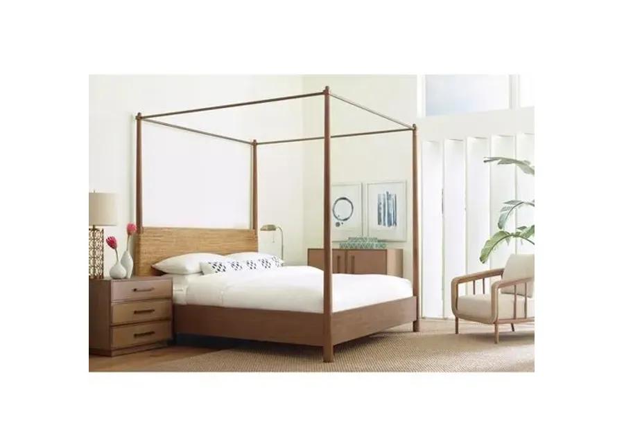 Gemma Canopy Bed - Smooth Mesa - Brownstone Furniture