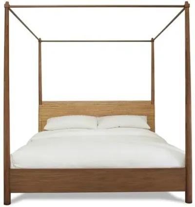 Gemma Canopy Bed - Smooth Mesa - Brownstone Furniture