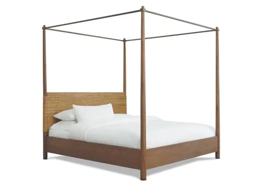 Gemma Canopy Bed - Smooth Mesa - Brownstone Furniture