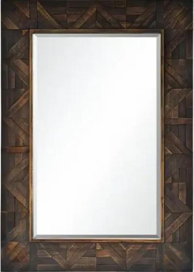 Madden Wall Mirror - Chestnut