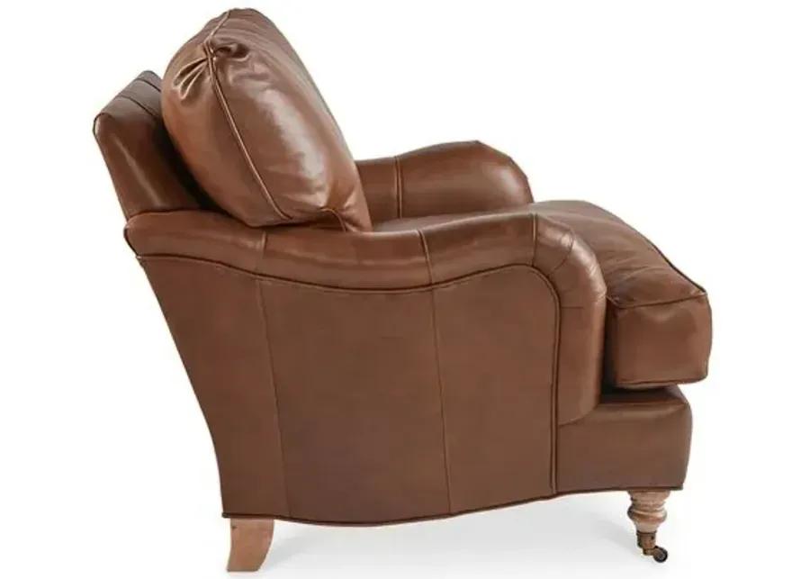 Brooke Leather Club Chair