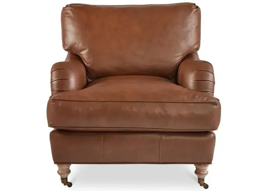 Brooke Leather Club Chair