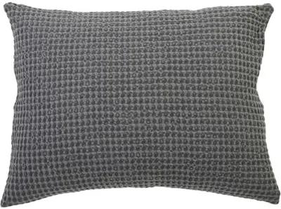 Zuma Sham - Charcoal - Pom Pom at Home - Black