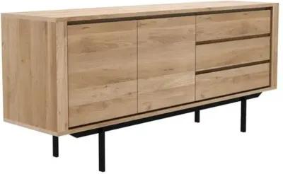 Shadow 2-Door Sideboard - Oak - Ethnicraft - Brown