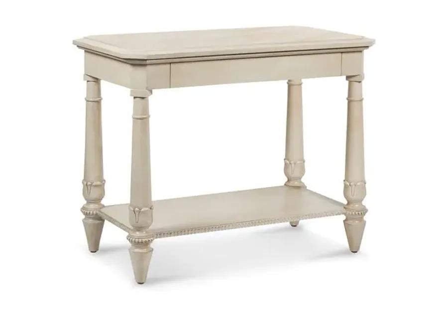 Gabrie Side Table - Alpine - Bunny Williams Home - Ivory