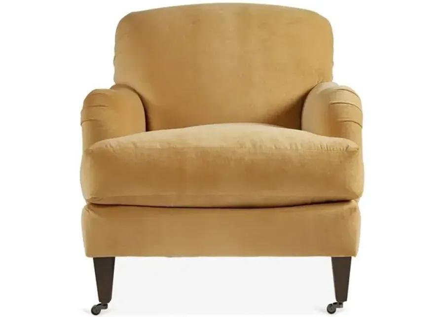 Hayes Club Chair - Hancrafted in the USA