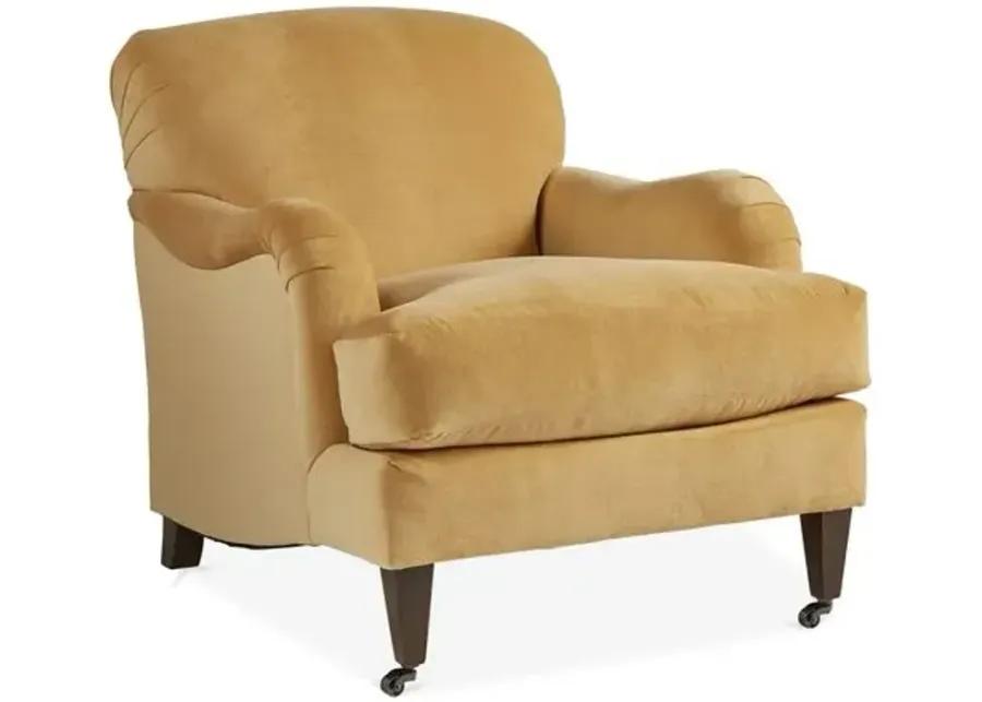 Hayes Club Chair - Hancrafted in the USA