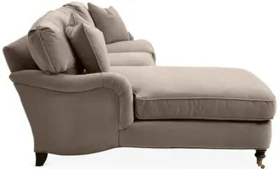 Brooke LF Sectional - Brown