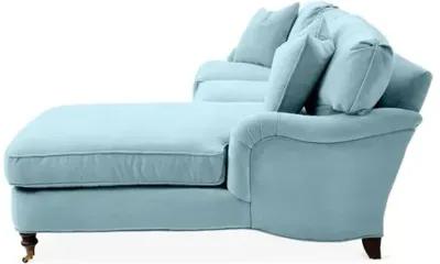 Brooke RF Sectional - Blue