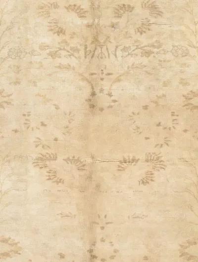 Turkish Oushak Rug - 5'5" x 9' - Beige - Beige