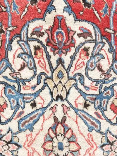 Persian Sarouk Rug - 8' x 11' - Red - Red