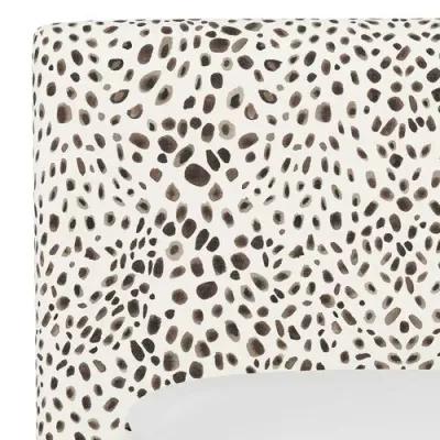 Novak Headboard - Cheetah - Handcrafted - Gray