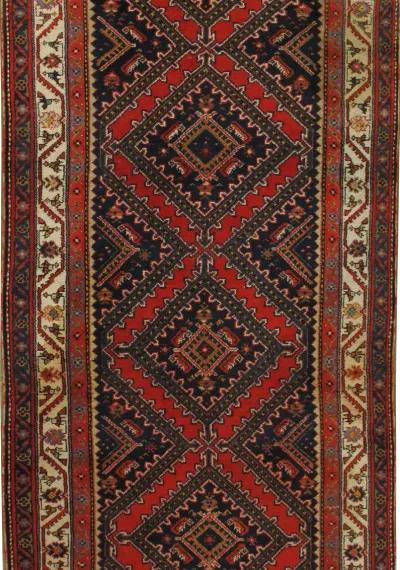 Malayer Runner - 3'6" x 14'6" - Red