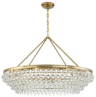 Calypso 8-Light Chandelier - Vibrant Gold - Crystorama