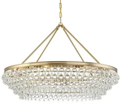 Calypso 8-Light Chandelier - Vibrant Gold - Crystorama