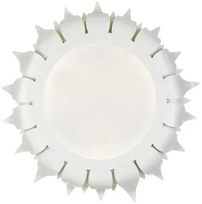 Broche Flush Mount - Matte White - Crystorama