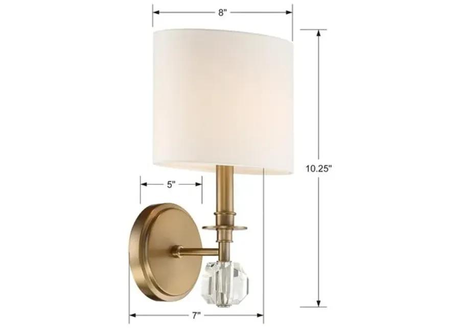 Chimes Sconce - Vibrant Gold - Crystorama