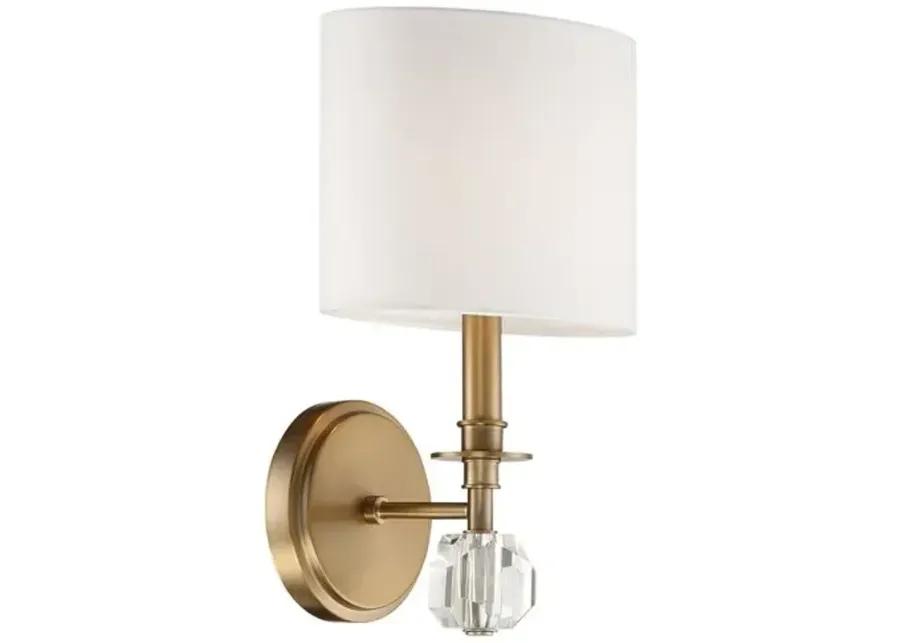 Chimes Sconce - Vibrant Gold - Crystorama